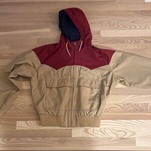 Pacific Trail Vintage Maroon and Tan Sportswear Jacket